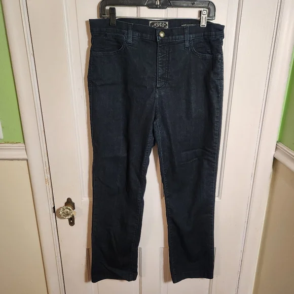 NYDJ Premium Straight Leg Jeans Size 12 - Picture 1 of 6